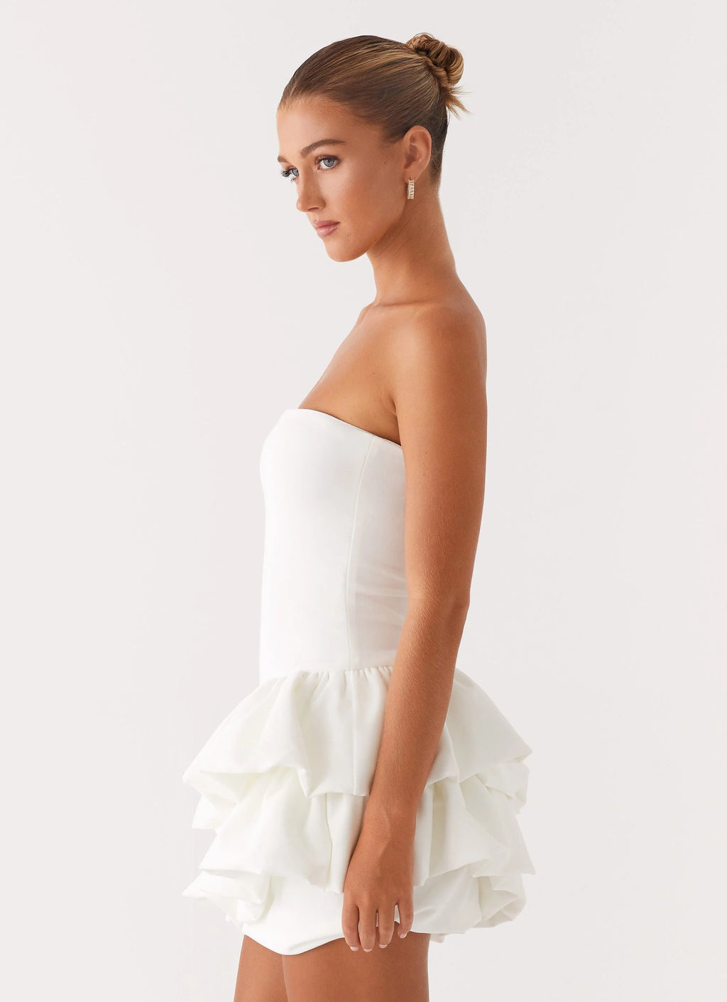 Marie Mini Dress - White